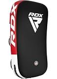 RDX Muay Thai Pad for Training, Curved Kickboxing Kicking Strike Shield, Coaching Kick Boxing, MMA, Martial Arts, Karate, Taekwondo, Punching, Foot, Knee and Elbow Target (One Pad Only)