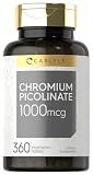 Carlyle Chromium Picolinate Supplement | 1000mcg | 360 Tablets