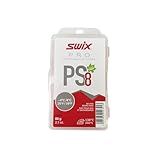 Swix PS8 "Red" Pro Speed Ski and Snowboard Iron-On Wax for Warmer Temperatures, 60g