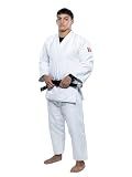 FUJI Euro Competition Judo Gi for Men and Women (Belt Not Included), Size 3