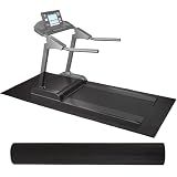 Fitvids High Density Home Gym Treadmill Exercise Bike Equipment Mat, 1/4" Thick, 30" x 60" (2.5 x 5FT)