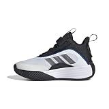 Adidas Unisex-Kids Own The Game 3.0, White/Black/Black, 5
