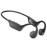 Gavhaio New Bone Conduction Headphones Bluetooth 6.0, Open Ear Earbuds with Mic, Premium Sound, 3 EQ Modes, 10H Playtime, 25g Lightweight, IP65 Waterproof Sports Headphones for Running Cycling Hiking