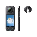 Insta360 X5 Snowboard Bundle - Waterproof 8K 360° Action Camera, Invisible Selfie Stick Effect, Leading Low Light, Rugged & Replaceable Lens, 3-Hour Battery, Clear Audio, Stabilization