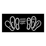 Squat Mat - 31 x 14 inches Easy to Clean Training Mat with Step Positions, Exercise Perfect for Squats, Enhances Safety and Targets Leg Muscles