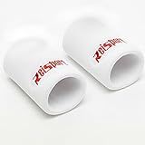 Reisport Wristbands, White Gymnastics Wristbands, UNISEX, ONE SIZE, 5 Inch, Wrist Protection, Gymnastics Grips, Sweatbands