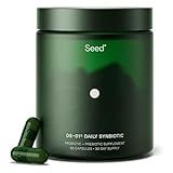 Seed DS-01 Daily Synbiotic - Prebiotic and Probiotic for Women & Men - Digestive Health, Gut Health, Immune Support, Bloating & Constipation Relief - Vegan & Shelf-Stable - 60 Capsules (30-Day Supply)