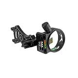 TRUGLO Storm G2 Lightweight Compact Durable Highly-Visible Left-Hand Convertible Archery Bow Sight - 5 Pin