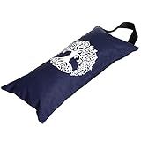 Yogalatest Yoga Sand Bag, Cotton Unfilled for Yogas, Weights and Resistance Training, Portable Fillable Weightlifting Sandbag, Tree lof life print - Galaxy Blue
