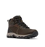 Columbia Mens Newton Ridge Plus II Waterproof Hiking Boot, Cordovan/Squash, 10