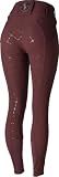 HORZE Desiree Full Seat Breeches, Silicone Grip Riding Pants for Women