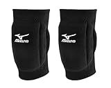 Mizuno T10 Plus Kneepad, ADULT Volleyball Kneepad, Black, One Size