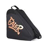 EALER Heavy-Duty Waterproof Skate Bag with Adjustable Shoulder Strap – Fits Ice Hockey, Inline, Roller & Quad Skates | Kids & Adults