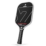 YVmove Pickleball Paddle with T700 Raw Carbon Fiber Surface & 16mm STR-Core Power Polymer Core, Premium Pickle Ball Racket Designed for Ultimate Spin & Consistency, USAPA Approved Storm 007