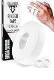 Finger Tape Sports Extra Strong Adhesive, 3 Rolls Athletic Tape for Fingers, Skin-Friendly Sports Tape, Tape for Weight Lifting, Volleyball Finger Tape, Boulder, Climbing, Basketball, Finger Tape BJJ