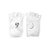 SG Campus Inner Gloves for Batting | White | One Size | Cotton | Men | Highly Absorbent Fabric | Cut Fingers for Better Grip | Comfortable Fit | Ideal for Cricket | Breathable Design