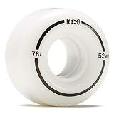 [CCS] Cruiser Skateboard Wheels - 52mm, 54mm, 57mm - 78A - White (52mm)
