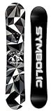 Symbolic Platinum Snowboard Freeride Freestyle Reg or Wide All Mountain 90-170cm Men Women Kids Youth (130cm Rocker)