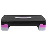Tone Fitness Aerobic Step, Pink, Exercise Step Platform