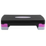 Tone Fitness Aerobic Step, Pink, Exercise Step Platform