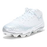 Under Armour Men's Spotlight Hammer RM, (100) White/Metallic Silver/Metallic Silver, 9.5, US