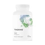 THORNE - NAC - N-Acetylcysteine - 500mg - Supports Respiratory Health & Immune Function - Promotes Liver & Kidney Detox* - Gluten, Dairy & Soy-Free - 90 Servings