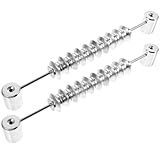 SUPVOX 2pcs Football Scorer Soccer Table Scores Counters Scoring Unit Billiard Scoreboard Table Tennis Score Keeper Foosball Table Replacement Parts Silver