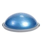 BOSU 26 Inch Pro Balance Trainer, Half Ball Multifunctional Workout Equipment – Commercial-Grade Home Gym Stability Dome for Exercise and Training with Guided Workouts and Hand Pump