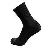 Mini Crew Shortstack Basketball Socks – Mens Large – Black – Athletic Fit, Dry Comfort - Black,Large