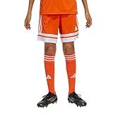 adidas Kids' Squadra 25 Shorts, Team Orange/White