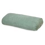 Gaiam Yoga Bolster Rectangular Meditation Pillow