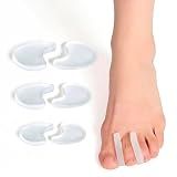 WAKALALA Trimmable Ballet Toe Separators Multi Size 6 Pack for Pointe Shoes