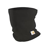 Carhartt Men's UP0204U Force® Stretch Fleece Neck Gaiter - One Size Fits All - Black
