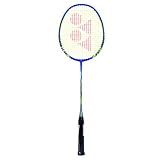 YONEX Nanoray 6000I G4 - U Aluminium Strung Badminton Racket with Full Racket Cover (Blue) | for Intermediate Players | 92 Grams | Maximum String Tension - 24lbs