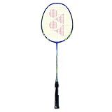 YONEX Nanoray 6000I G4 - U Aluminium Strung Badminton Racket with Full Racket Cover (Blue) | for Intermediate Players | 92 Grams | Maximum String Tension - 24lbs