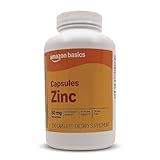 Amazon Basics Zinc Capsules, 50mg 200 Count