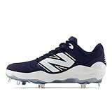 New Balance Men's Fresh Foam X 3000 V7 Baseball Shoe, Team Navy/White, 10 M