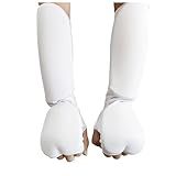 Elastic Hand Fist and Forearm Guards Padded Arm Sleeves Protector Sport Protective Gear for Martial Arts, Boxing, Karate, 1 Pair