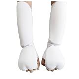 Elastic Hand Fist and Forearm Guards Padded Arm Sleeves Protector Sport Protective Gear for Martial Arts, Boxing, Karate, 1 Pair