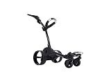 MGI Zip Navigator All Terrain Electric Golf Cart - 36 Hole Lithium Battery - Remote Control - Accessories Included (Drink, Umbrella, & GPS-Phone Holder), Black
