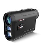 Golf Rangefinder with Slope, 1000 Yards Range Finder Golf, 6X Magnification, Flag Locking Vibration, Rechargeable Laser Range Finder