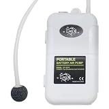 YQMIGU Small Air Pump for Fish Tank 6 Gallons, Aerator for Bait Bucket,Bubbler Stones for Aerator, Bait Bucket Air Pump,Quiet Voice, Suitable for Tropical Fish Enthusiasts and Fishing Enthusiasts