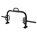 CAP Barbell Deluxe Open Trap Bar, Hex Bar, Shrug Bar, Deadlift Bar for Olympic and Standard Plates - Black