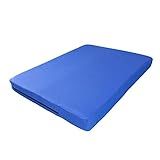 Tumbl Trak Home Practice Mat, 4 ft x 6 ft x 6 in, Soft Pillow Mat, Thick Gymnastics Landing Mat for Home(Blue)