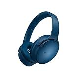 Bose QuietComfort Headphones - Wireless Bluetooth Headphones, Active Over Ear Noise Cancelling and Mic, USB-C Charging, Deep Bass, Up to 24 Hours of Playtime, Twilight Blue - Limited Edition Color