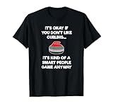 Curling T-Shirt Gift - Funny Player Smart 2 T-Shirt
