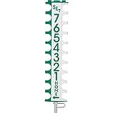 Gamma Scor-Post Pro Tennis Scorekeeper – Court Scoreboard for Matches – Durable Metal Support Frame – Quick-Release Net Post Attachment – Tracks 3 Sets or 8-Game Pro Set