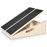 MUCITAGF Professional Wooden Slant Board, Calf Stretch Board