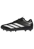 Adidas Men's Adizero Electric.2 American Football, Black/White/Black, 10