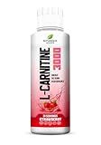 Botanique Heaven L-Carnitine Liquid 3000 mg Formula | Triple Carnitine Complex + Vitamins | Fast Absorption | Sugar Free, Vegan, Non-GMO | Endurance & Metabolic Support | 31 Servings | Strawberry